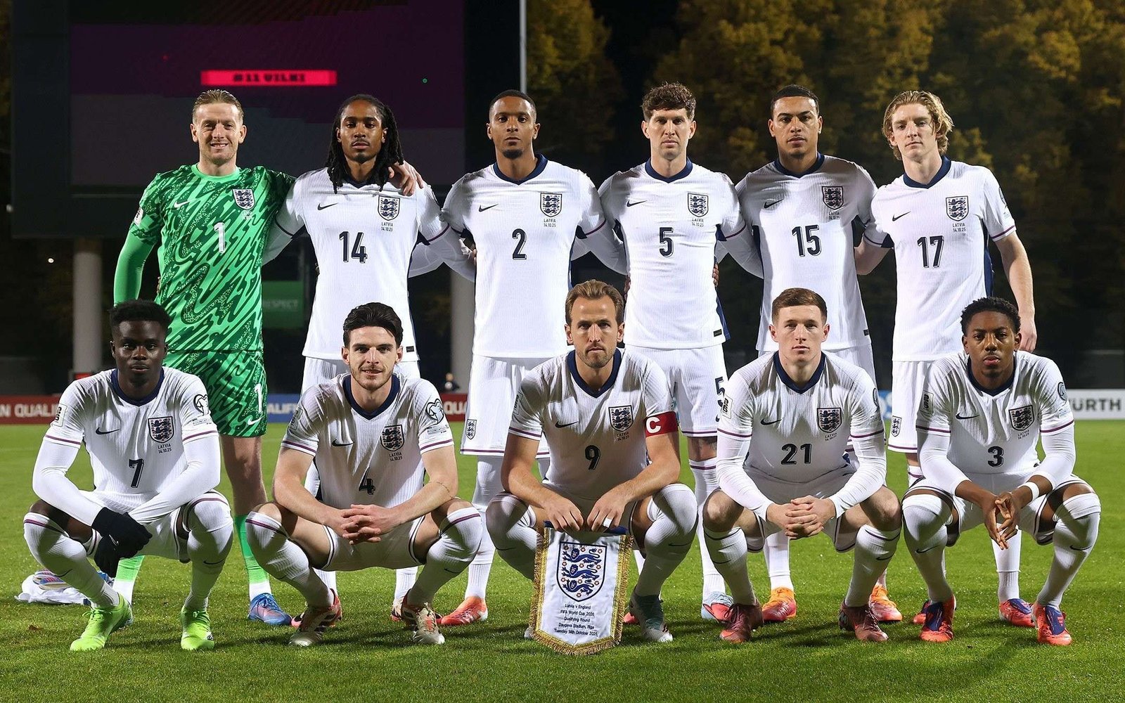 Inggris Pastikan Tiket Piala Dunia, Latvia Kalah 5-0