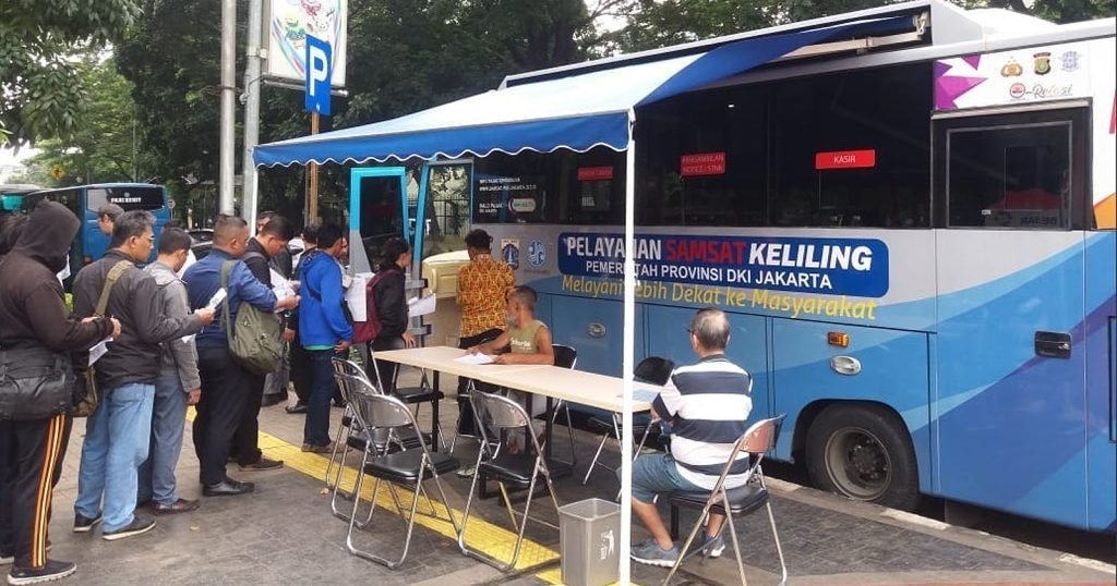 Layanan Samsat Keliling Hadir di 14 Lokasi Jadetabek Hari Ini