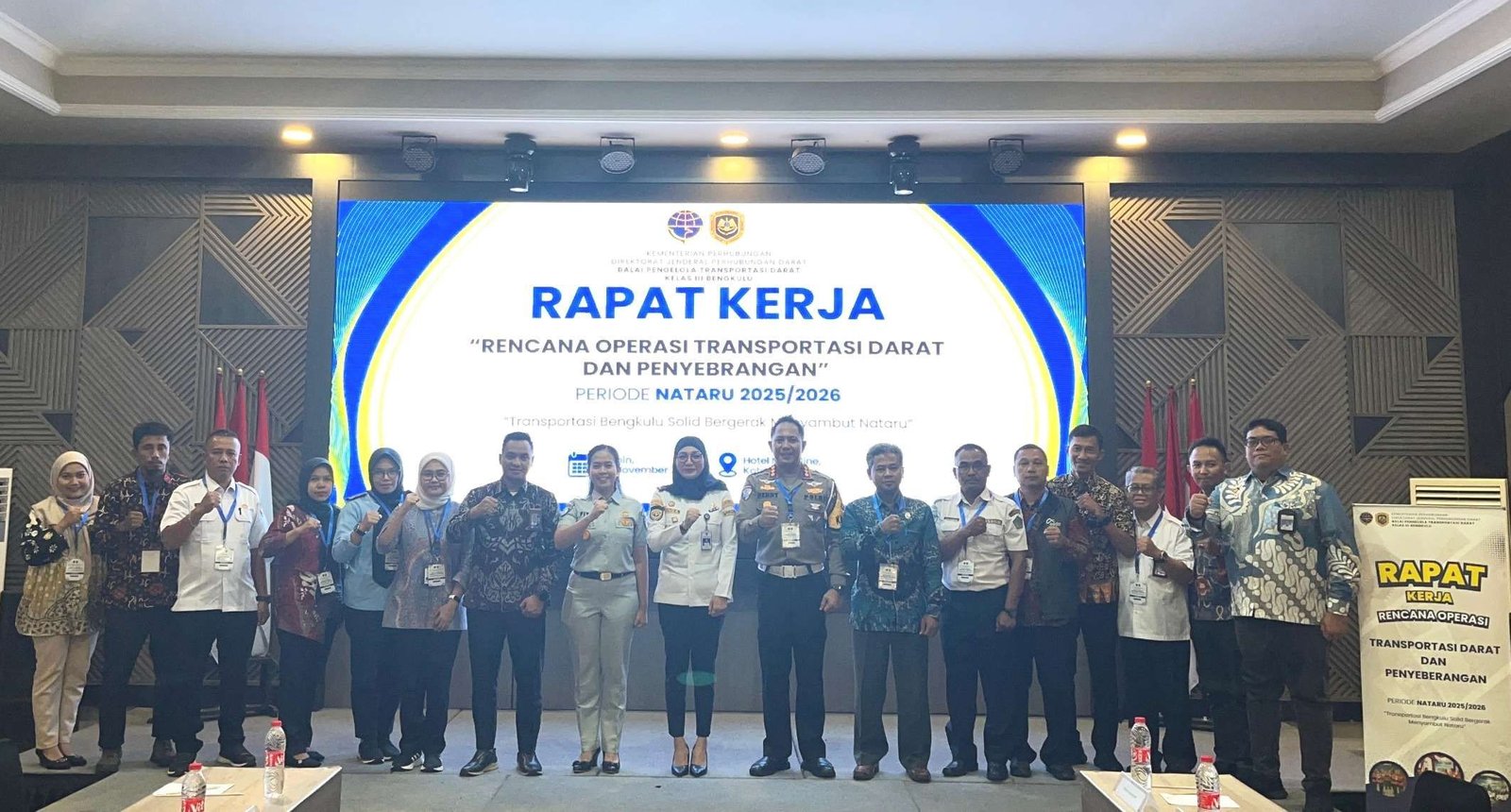 Jasa Raharja Bengkulu Ikuti Rapat Operasi Transportasi Nataru