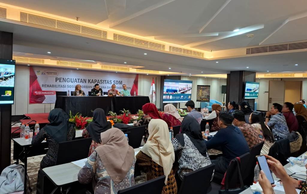 Kemensos Tingkatkan Kapasitas Pendamping Rehabilitasi Sosial