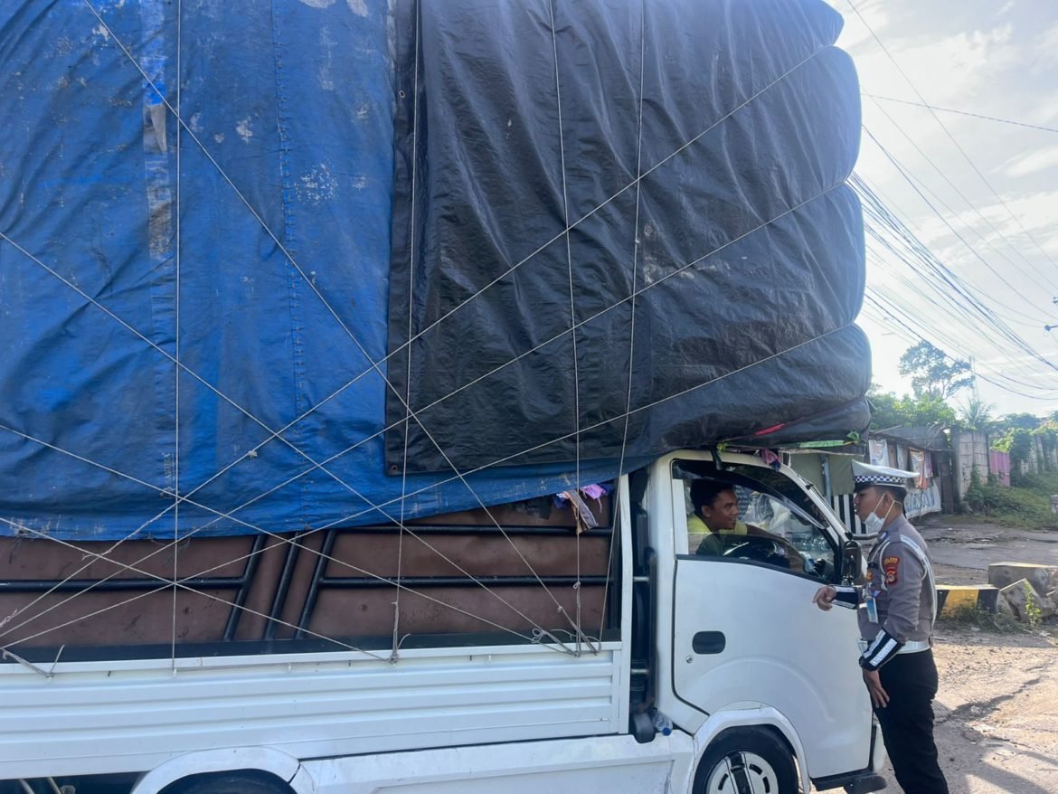 Satlantas Polres Pesawaran Siaga Amankan Arus Lalin Selama Operasi Zebra Krakatau 2025