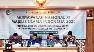 MUI Gelar Munas XI 20–23 November, Presiden Prabowo Dijadwalkan Buka Acara di Jakarta