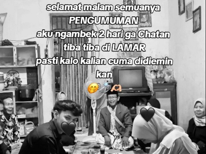 Curhat Ngambek 2 Hari Berujung Lamaran, Kisah Wanita Ini Bikin Warganet Terkejut