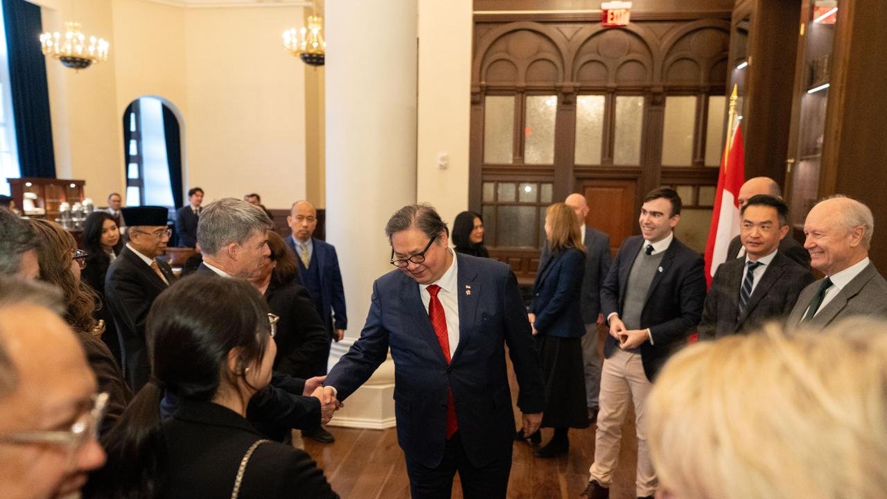 Dialog dengan USABC, Menko Airlangga Paparkan Pembentukan Satgas Debottlenecking RI