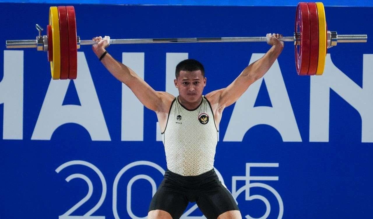 Raih Emas SEA Games, Rizki Juniansyah Pecahkan Rekor Dunia