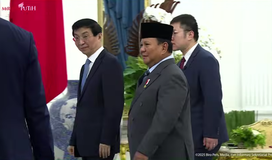 Presiden Prabowo Terima Kunjungan Ketua MPR China, Bahas Kerja Sama Strategis