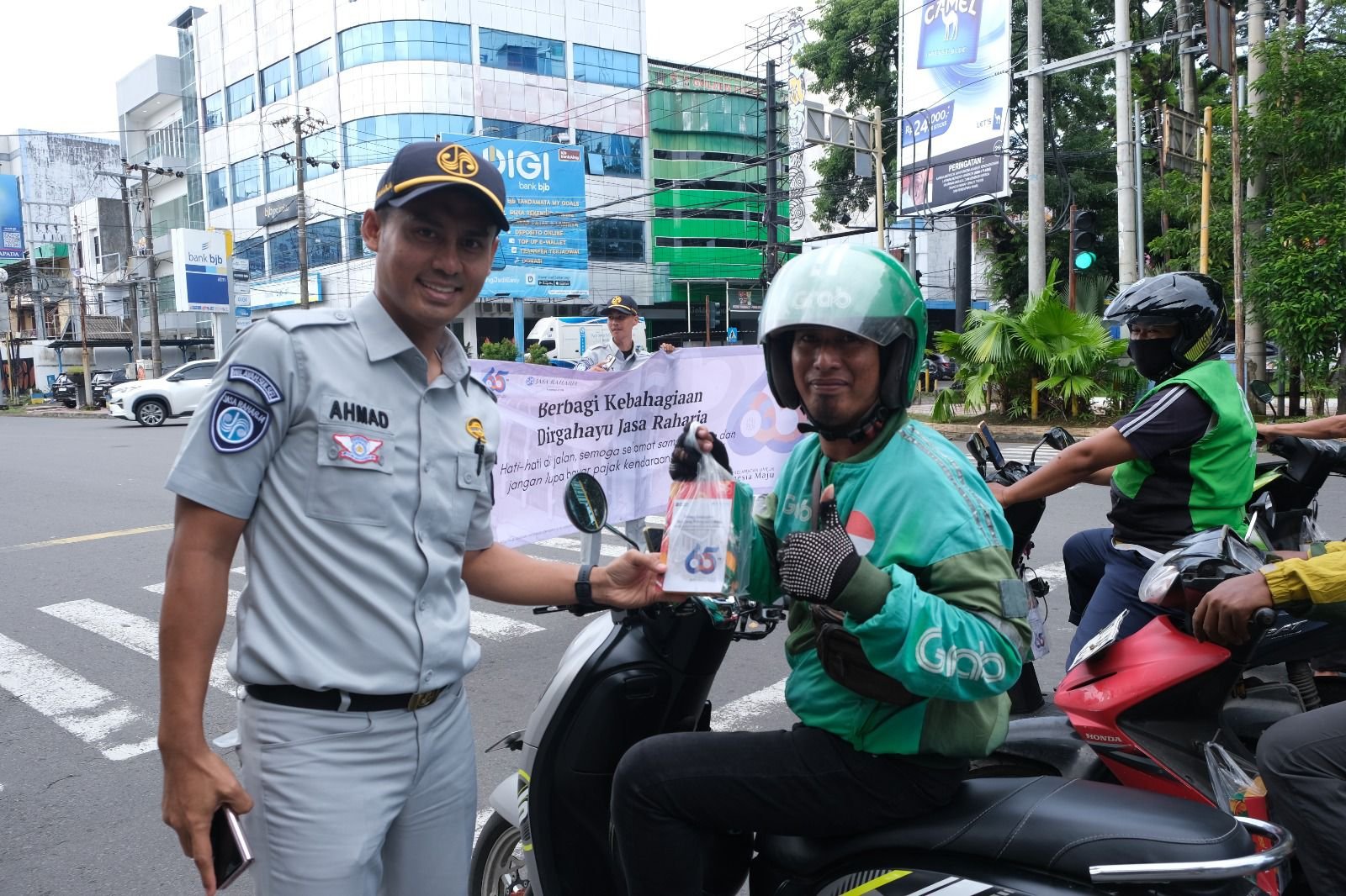 Peringati HUT ke-65, Jasa Raharja Wilayah Sulawesi Selatan Gelar Aksi Sosial dan Kunjungi Panti Asuhan