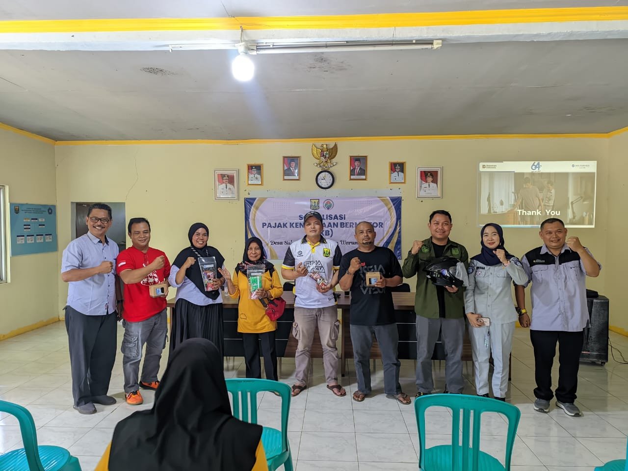 Peningkatan Kesadaran Masyarakat terhadap Pajak Kendaraan Bermotor dan Keselamatan Lalu Lintas di Desa Sukaharja