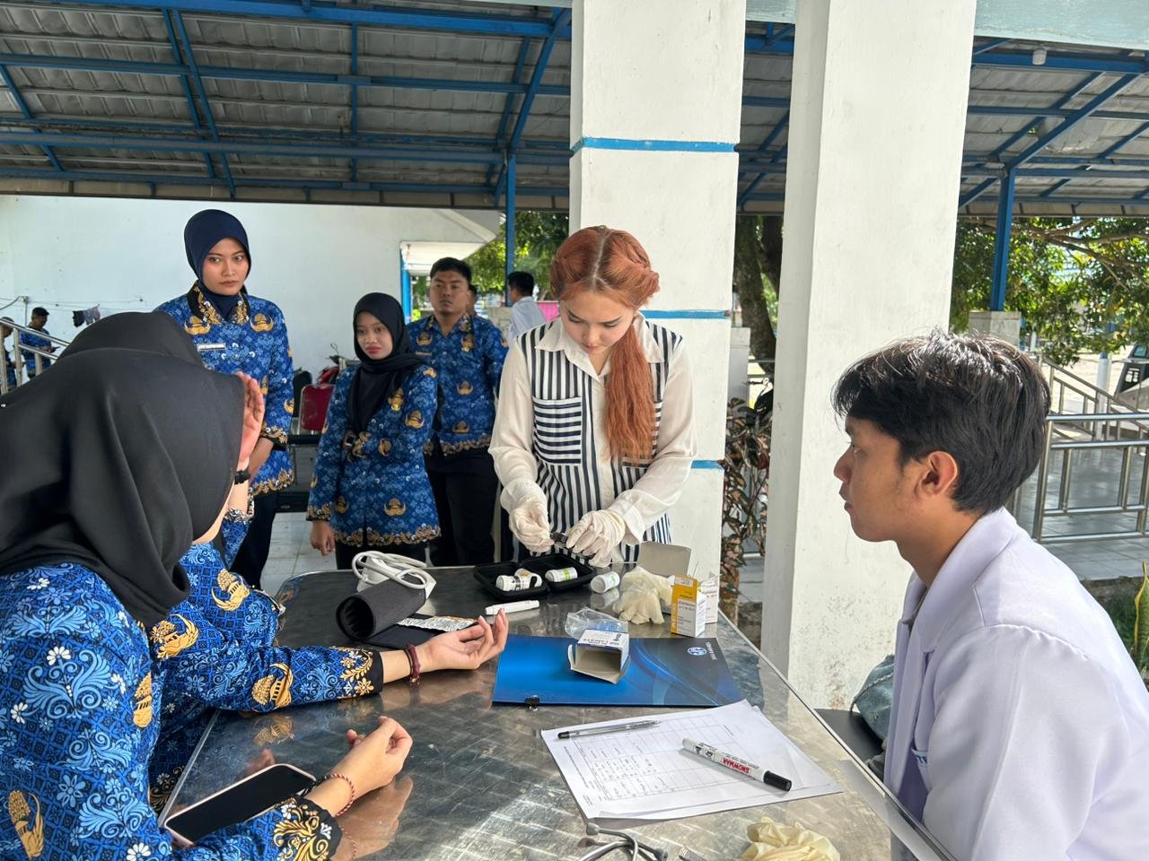 Pengemudi Sehat, Perjalanan Selamat :Jasa Raharja Cabang Mamuju Laksanakan Giat MUKL di Kantor PO Damri Mamuju