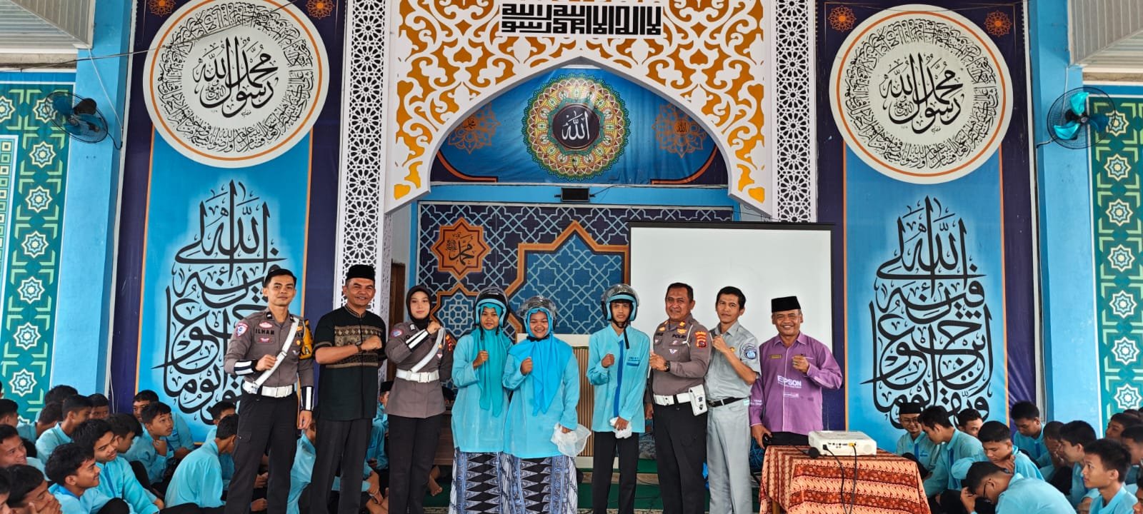 Jasa Raharja Bukittinggi Gelar Sosialisasi Keselamatan Lalu Lintas di SMKN 4 Payakumbuh