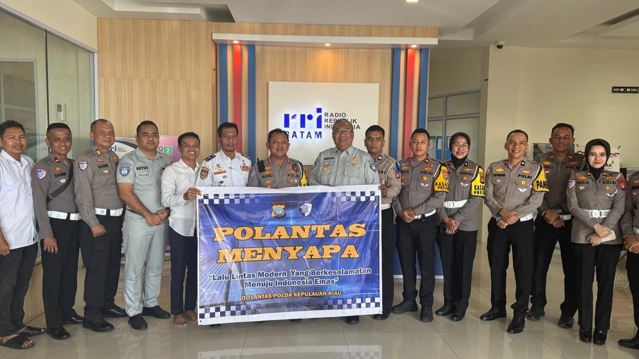 RRI Gelar Dialog Interaktif Operasi Keselamatan bersama Ditlantas Polda, Jasa Raharja Dan Dishub Kota Batam
