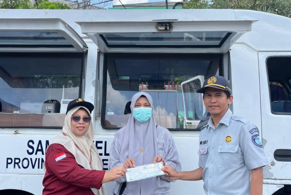 Razia Gabungan di Payakumbuh, PT Jasa Raharja Bukittinggi Hadirkan Layanan Bayar Pajak di Tempat