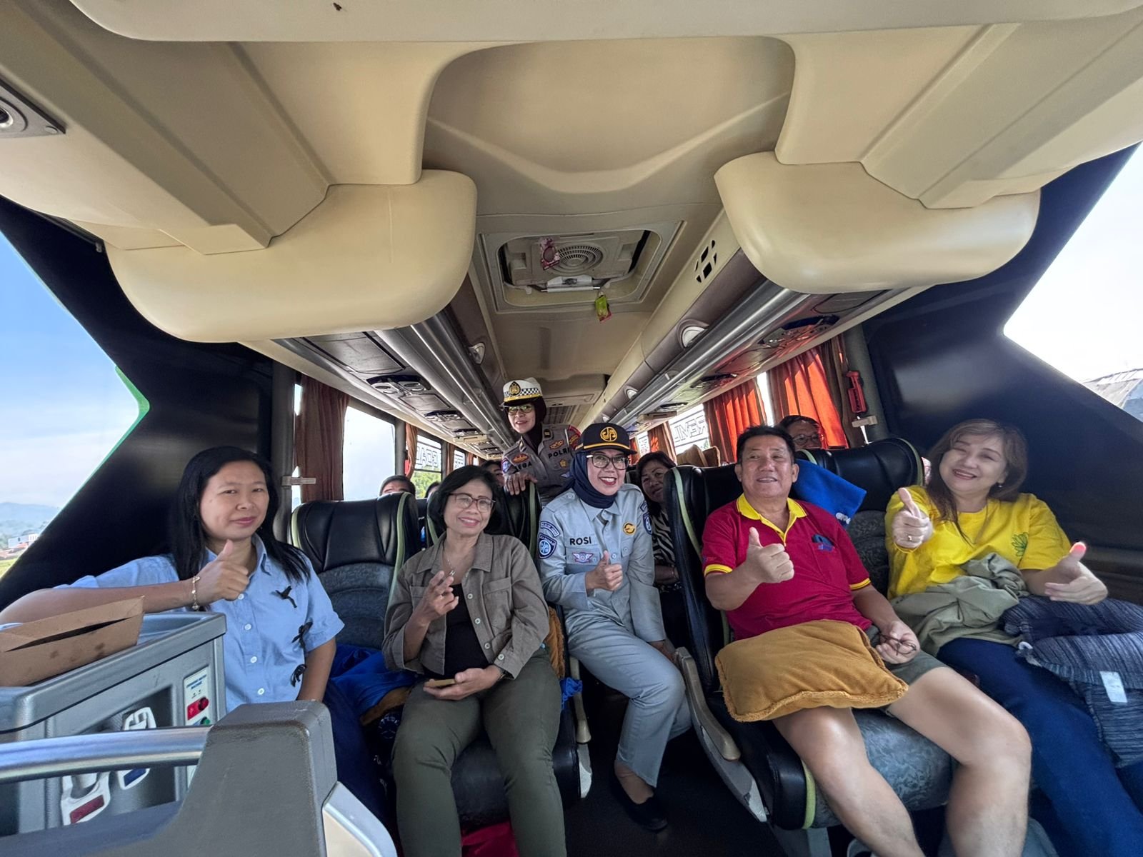 Ramp Check di Exit Tol Soreang, Jasa Raharja Turut Perkuat Sinergi Pemeriksaan Kelayakan Kendaraan