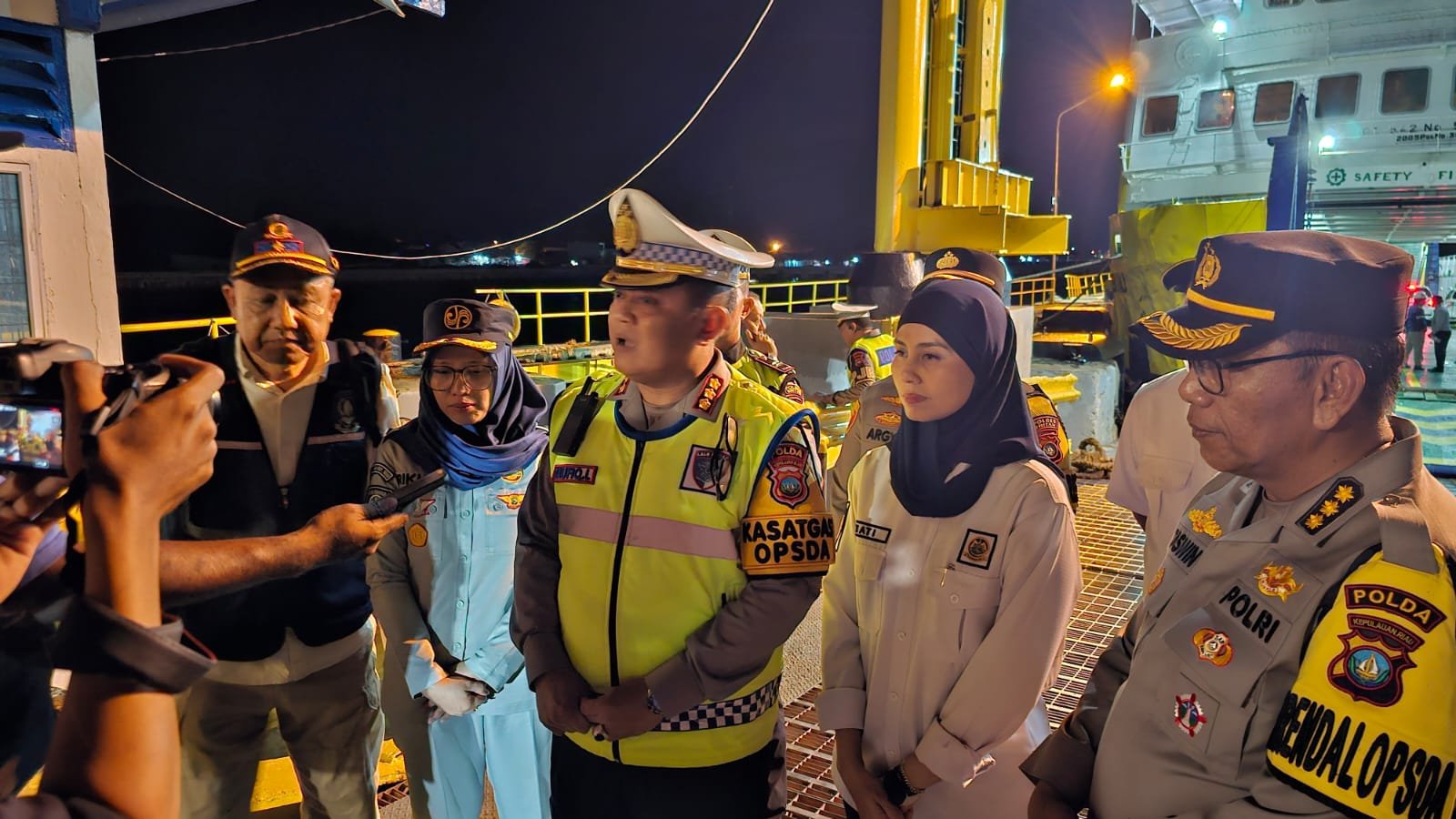 Sinergi Lintas Instansi, Jasa Raharja Kepri Pantau Kelancaran Arus Mudik dan Keamanan Kawasan Wisata di Bintan