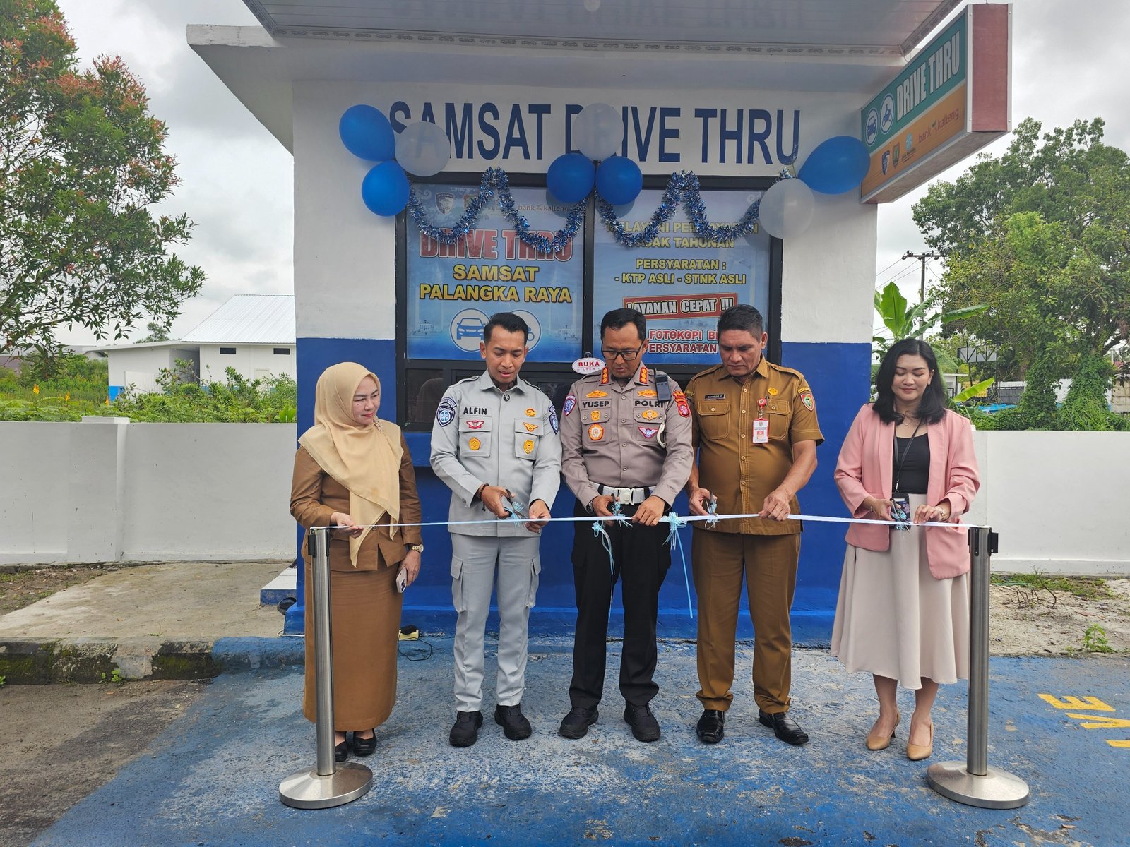 Samsat Drive Thru Resmi Diluncurkan di Palangka Raya, Layanan Pajak Kendaraan Kini Lebih Cepat dan Praktis