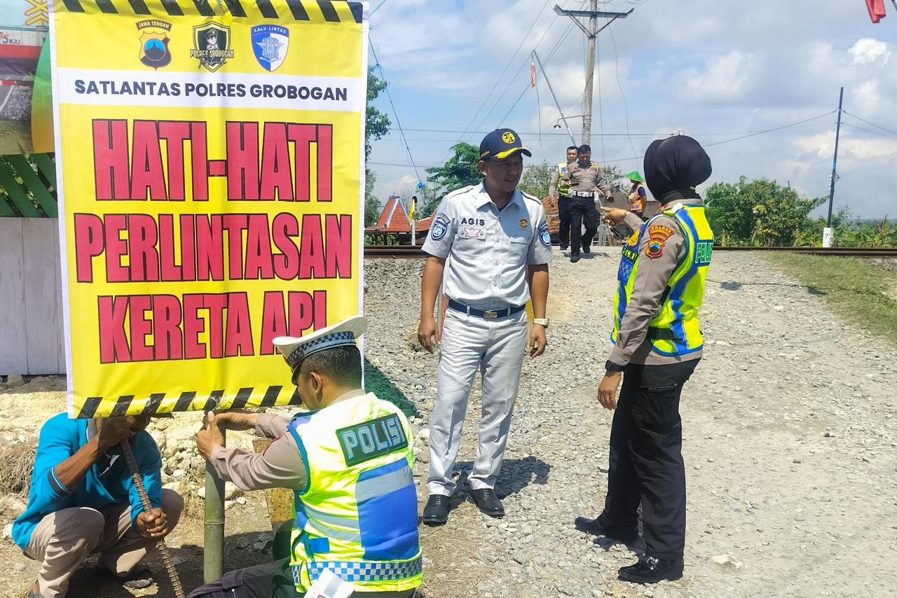 Minibus Tertabrak KA di Grobogan, Seluruh Korban Terjamin Jasa Raharja