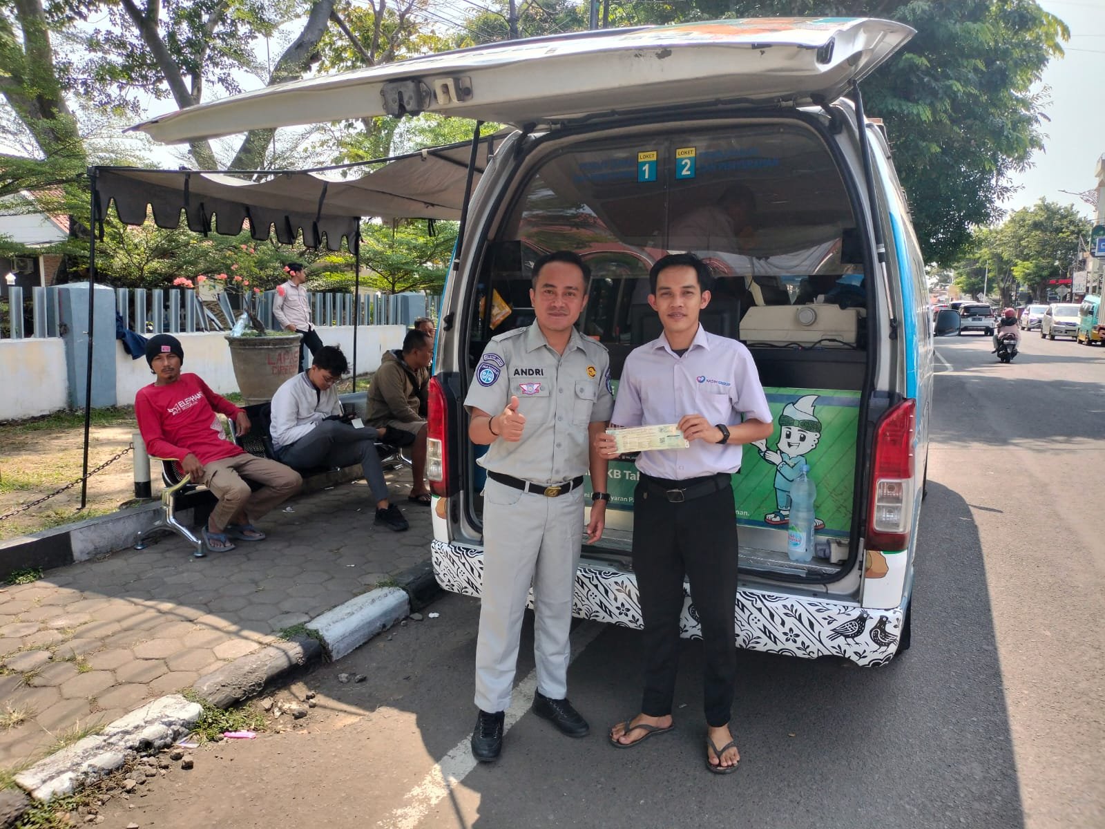 Tingkatkan Layanan, Jasa Raharja Cabang Cirebon hadiri Kegiatan Samsat Keliling di Wilayah Cabang Cirebon