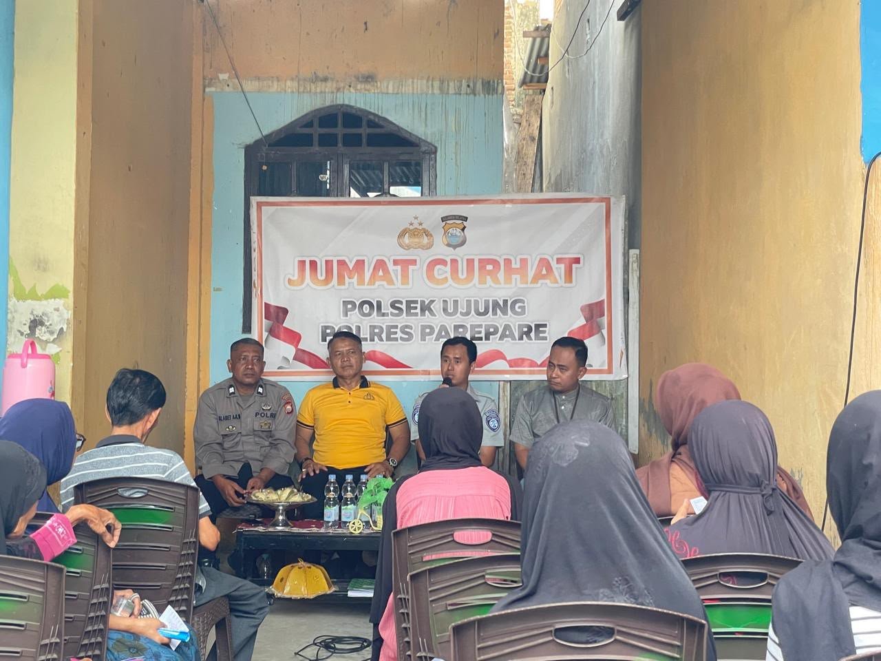 PT Jasa Raharja Cabang Parepare Hadir dalam Jumat Curhat Bersama Polsek Ujung, Dorong Keselamatan Berkendara dan Kepatuhan Administrasi Kendaraan