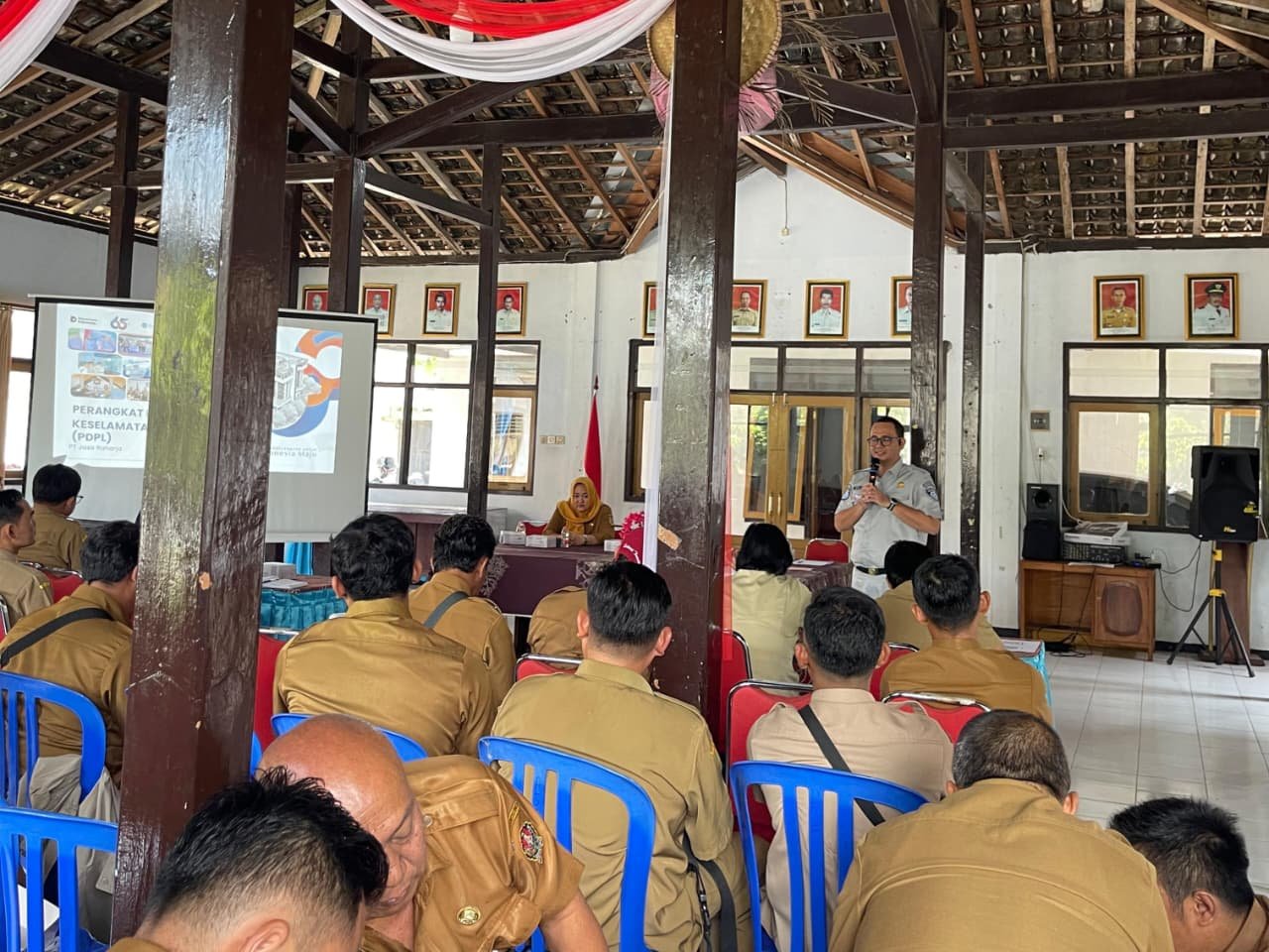 Cegah Kecelakaan di Daerah Rawan Laka, Jasa Raharja Cabang Magelang Laksanakan Sosialisasi Keselamatan di Kecamatan Pringsurat Kabupaten Temanggung