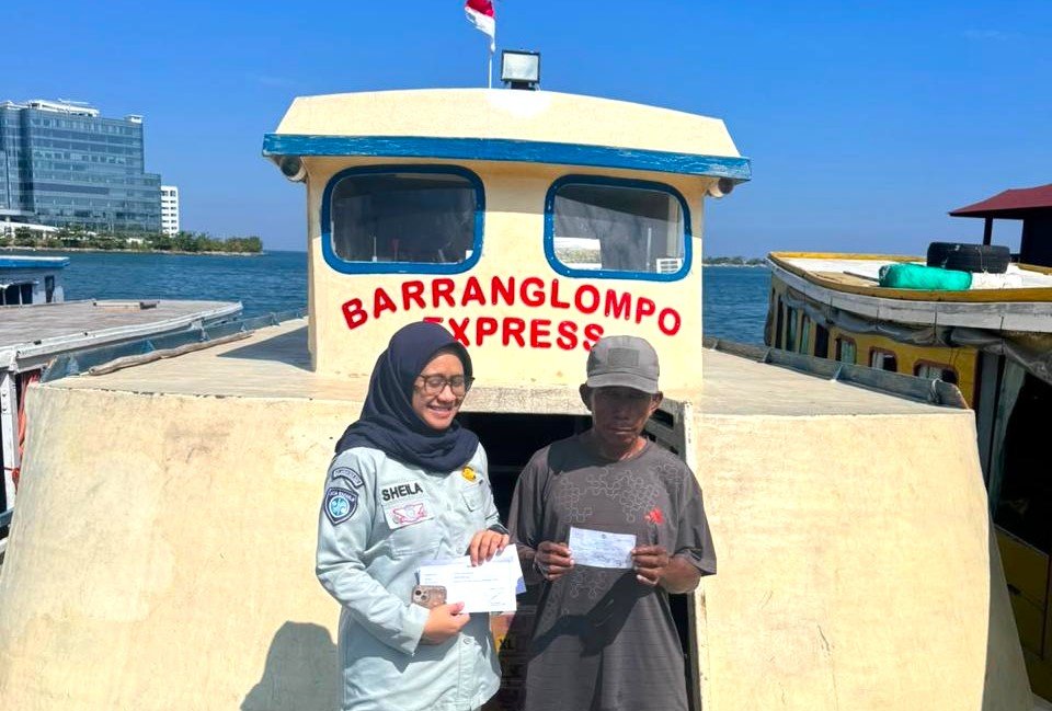 Tingkatkan Perlindungan Penumpang Laut, Jasa Raharja Sulsel Tinjau Dermaga Kayubangkoa