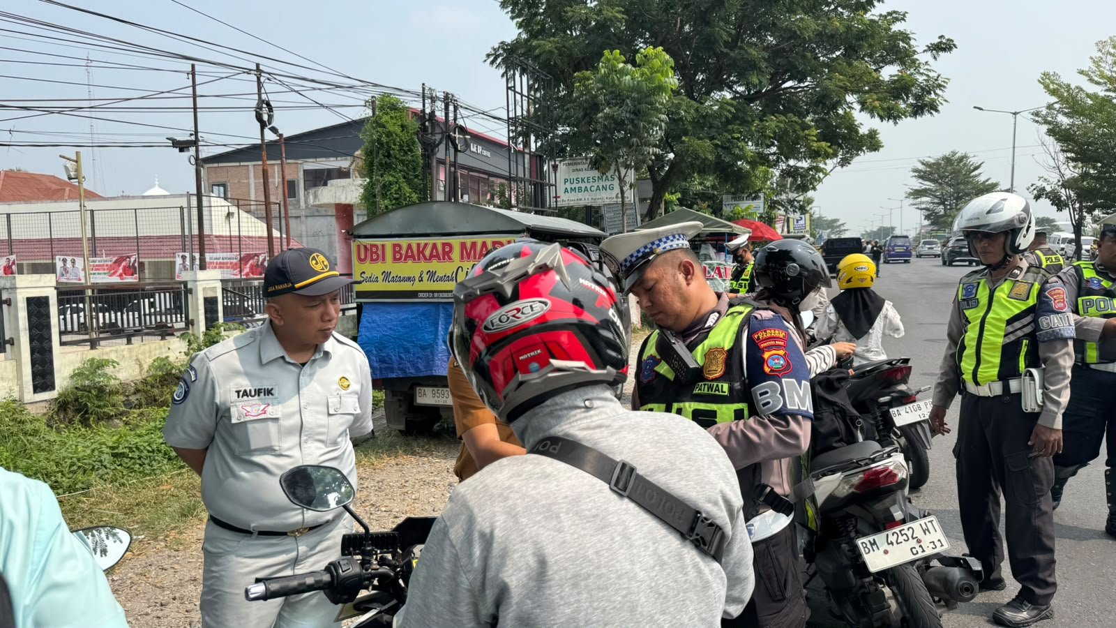 Jasa Raharja Sumbar Bersama Stakeholder Gelar Operasi Gabungan di Jalan Bypass Kuranji