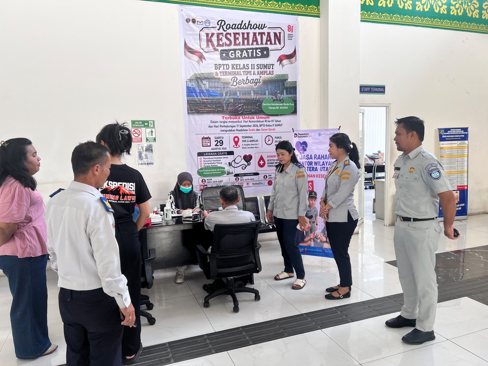 Jasa Raharja Gelar Mukl Di Terminal Amplas Medan, Perkuat Upaya Preventif Keselamatan Pengguna Angkutan Umum