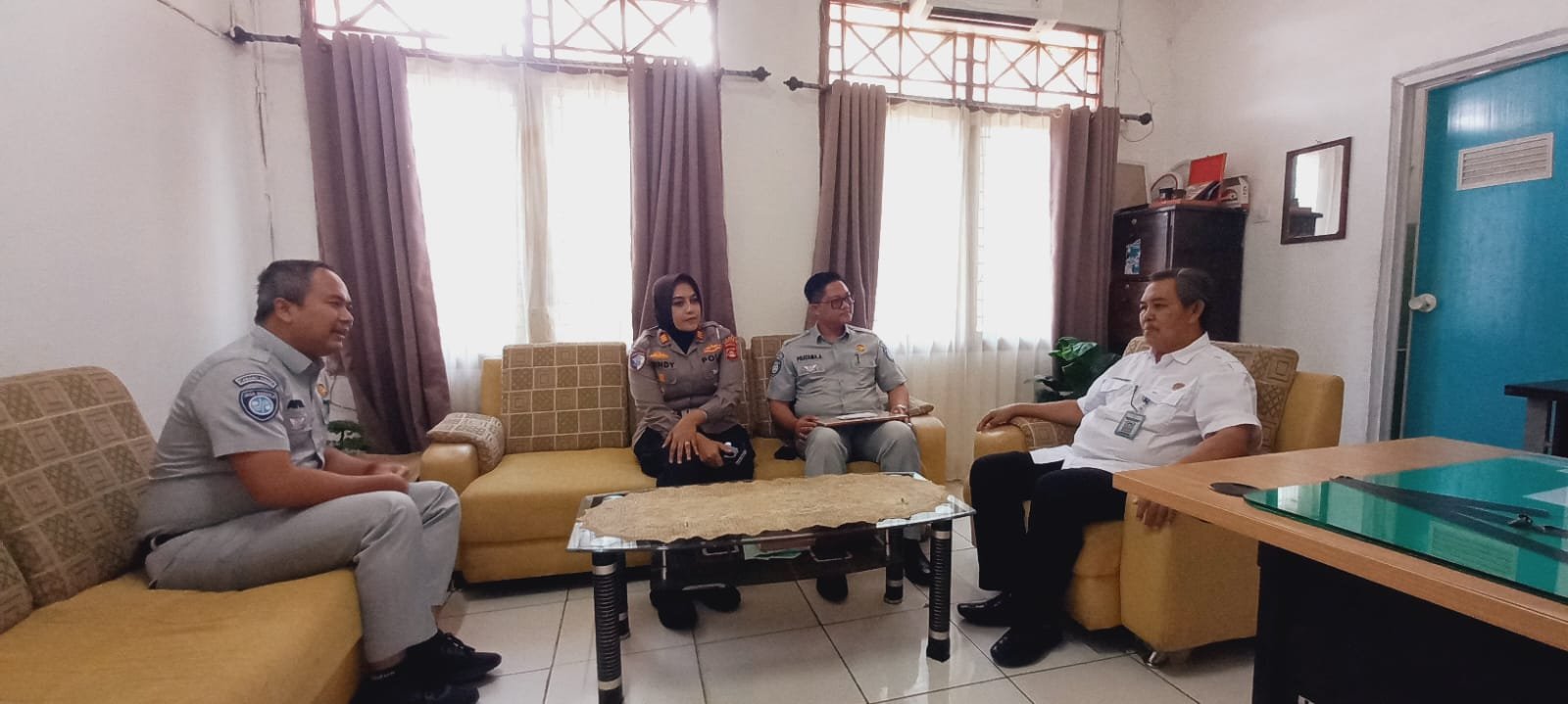 Jasa Raharja Lahat dan Tim Samsat Pagar Alam Sinergi Perkuat Pelayanan Masyarakat