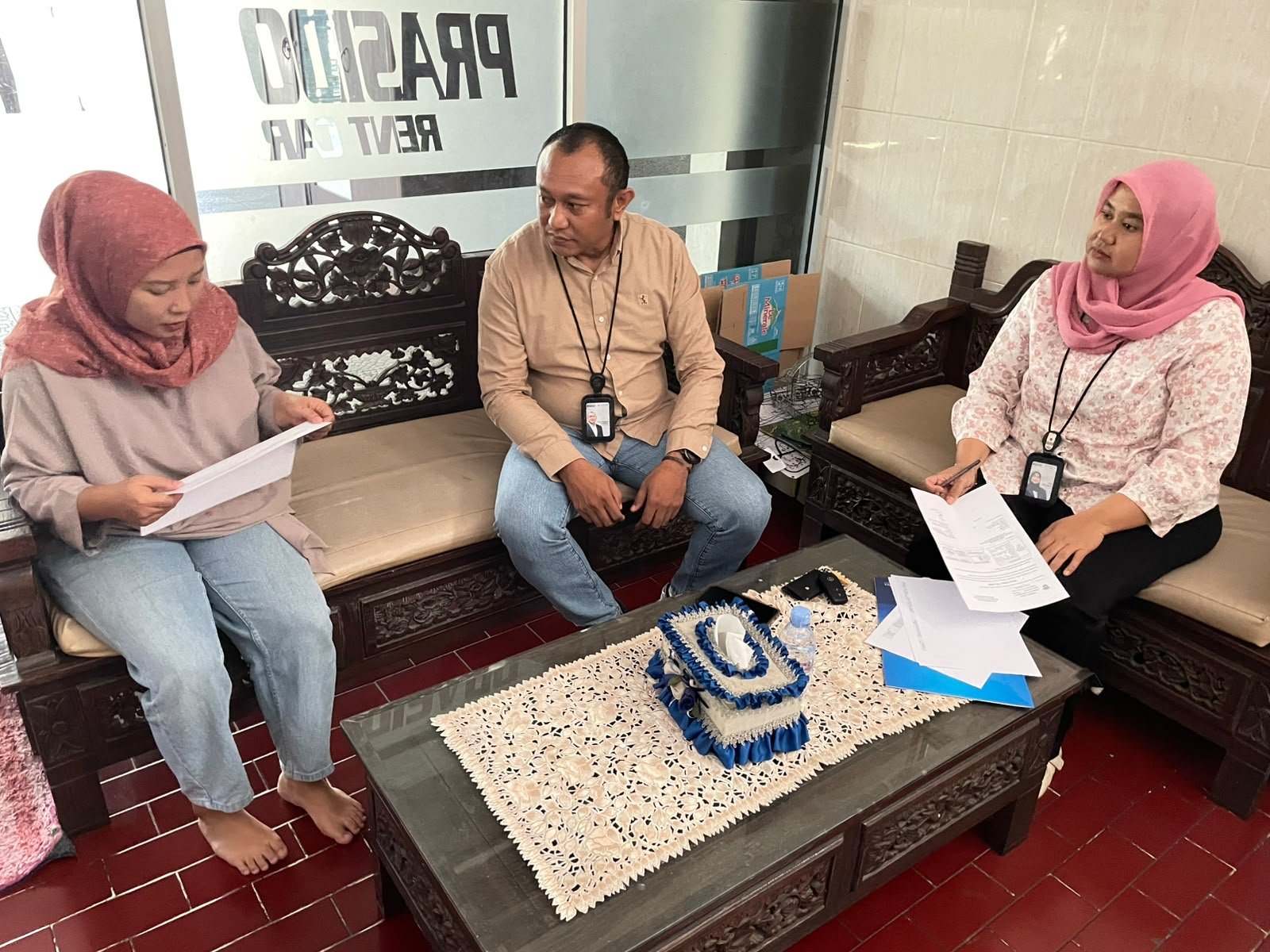 Menata yang Berubah, Menjaga yang Tercatat, Jasa Raharja Hadir melalui SIGAP Instansi di PT Prasindo Dwijaya        